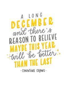 A Long December